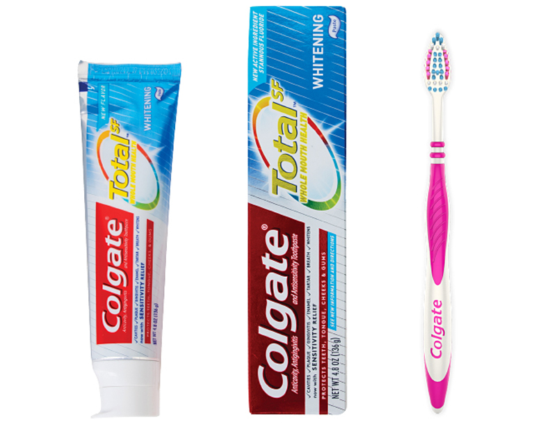 TOOTH PASTE , MOUTH WASH & BRUSH